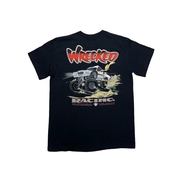 Wrecked Racing Monster Truck T-Shirt - Picture 1 of 4